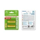ESPERANZA AA MÉRETŰ TÖLTHETŐ ELEM NI-MH 2000 mAh SÁRGA (2 BLISTER)