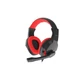 NATEC GENESIS ARGON 110 SZTEREÓ GAMING FEJHALLGATÓ/HEADSET FEKETE-PIROS