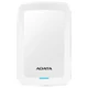 ADATA HV300 2,5 COL USB 3.1 KÜLSŐ MEREVLEMEZ 1TB FEHÉR