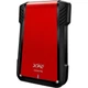 ADATA EX500 2,5 COL USB 3.1 KÜLSŐ MEREVLEMEZ/SSD HÁZ PIROS-FEKETE