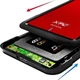 ADATA EX500 2,5 COL USB 3.1 KÜLSŐ MEREVLEMEZ/SSD HÁZ PIROS-FEKETE