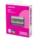 ADATA SD810 USB-C 3.2 GEN 2x2 KÜLSŐ SSD MEGHAJTÓ 2000GB EZÜST
