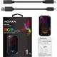 ADATA SE770G USB-C 3.2 GEN 2 KÜLSŐ SSD MEGHAJTÓ 1TB FEKETE