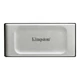 KINGSTON XS2000 USB-C 3.2 GEN 2x2 KÜLSŐ SSD MEGHAJTÓ 500GB EZÜST