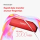 PATRIOT TRANSPORTER LITE USB-C 3.2 GEN 2 KÜLSŐ SSD MEGHAJTÓ 2TB PIROS