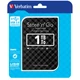 VERBATIM USB 3.0 HDD 2,5 STORE N GO G2 1TB FEKETE
