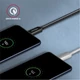 AXAGON FONOTT SZÖVET USB 3.2 GEN 1 USB-C/USB-C GYORSTÖLTŐ ADATKÁBEL PD 2.0/3.0 QC 2.0/3.0/4.0 3A 60W 5 Gb/s 3m FEKETE