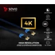 SAVIO GCL-05 GAMING FOR PLAYSTATION RÉZ HDMI-HDMI KÁBEL 2.0 ARANYOZOTT FONOTT NYLON KÉK/FEKETE 3m