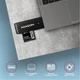 AXAGON CRE-S2N USB 3.2 GEN 1 MICRO SD/MICRO SDHC/MICRO SDXC SD/SDHC/SDXC MEMÓRIAKÁRTYA OLVASÓ FEKETE