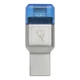 KINGSTON MOBILELITE DUO 3C USB 3.1/USB-C MEMÓRIAKÁRTYA OLVASÓ