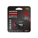 ADATA HIGH ENDURANCE MICRO SDXC 128GB + ADAPTER CLASS 10 UHS-I U3 A2 V30 100/85 MB/s