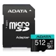 ADATA PREMIER PRO MICRO SDXC 512GB + ADAPTER CLASS 10 UHS-I U3 A2 V30 100/80 MB/s