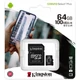 KINGSTON CANVAS SELECT PLUS MICRO SDXC 64GB + ADAPTER CLASS 10 UHS-I U1 A1 V10 (100 MB/s)