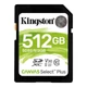 KINGSTON CANVAS SELECT PLUS SDXC 512GB CLASS 10 UHS-I U3 V30 100/85 MB/s