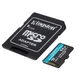 KINGSTON CANVAS GO PLUS MICRO SDXC 64GB + ADAPTER CLASS 10 UHS-I U3 A2 V30 200/70 MB/s