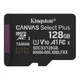 KINGSTON CANVAS SELECT PLUS MICRO SDXC 128GB CLASS 10 UHS-I U1 A1 V10 (150 MB/s OLVASÁSI SEBESSÉG)