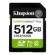 KINGSTON CANVAS SELECT PLUS SDXC 512GB CLASS 10 UHS-I U3 A1 V30 150/85 MB/s