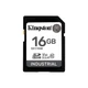 KINGSTON INDUSTRIAL GRADE SDHC 16GB CLASS 10 UHS-I U3 A1 V30 100/80 MB/s