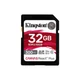 KINGSTON CANVAS REACT PLUS SDHC 32GB CLASS 10 UHS-II U3 V90 300/260 MB/s