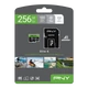 PNY ELITE-X MICRO SDXC 256GB + ADAPTER CLASS 10 UHS-I U3 A1 V30 100/90 MB/s