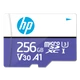 HP MX330 MICRO SDXC 256GB + ADAPTER CLASS 10 UHS-I U3 A1 V30 100/60 MB/s