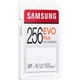 SAMSUNG EVO PLUS SDXC 256GB CLASS 10 UHS-I U3 100 MB/s OLVASÁSI SEBESSÉG