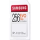 SAMSUNG EVO PLUS SDXC 256GB CLASS 10 UHS-I U3 100 MB/s OLVASÁSI SEBESSÉG