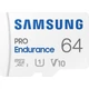 SAMSUNG PRO ENDURANCE MICRO SDXC 64GB + ADAPTER CLASS 10 UHS-I U1 V10 100/30 MB/s
