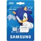 SAMSUNG PRO PLUS SONIC THE HEDGEHOG SERIES MICRO SDXC 512GB + ADAPTER CLASS 10 UHS-I U3 A2 V30 180/130 MB/s