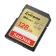 SANDISK EXTREME SDXC 128GB CLASS 10 UHS-I U3 V30 180/90 MB/s