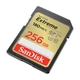 SANDISK EXTREME SDXC 256GB CLASS 10 UHS-I U3 V30 180/130 MB/s