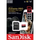 SANDISK EXTREME PRO MICRO SDXC 256GB + ADAPTER CLASS 10 UHS-I U3 A2 V30 200/140 MB/s