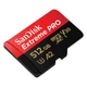SANDISK EXTREME PRO MICRO SDXC 512GB + ADAPTER CLASS 10 UHS-I U3 A2 V30 200/140 MB/s