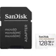 SANDISK HIGH ENDURANCE MICRO SDXC 128GB + ADAPTER CLASS 10 UHS-I U3 V30 100/40 MB/s