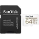 SANDISK MAX ENDURANCE MICRO SDXC 64GB + ADAPTER CLASS 10 UHS-I U3 V30 100/40 MB/s