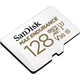 SANDISK MAX ENDURANCE MICRO SDXC 128GB + ADAPTER CLASS 10 UHS-I U3 V30 100/40 MB/s