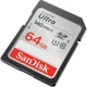 SANDISK ULTRA SDXC 64GB CLASS 10 UHS-I U1 (140 MB/s OLVASÁSI SEBESSÉG)