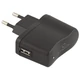 TITANUM TZ105 HÁLÓZATI TÖLTŐ 1xUSB PORT 5V 0,8A FEKETE