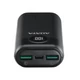 ADATA P10000QCD POWERBANK 10.000 mAh 18W QC 3.0/PD 3.0 FEKETE
