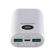 ADATA P10000QCD POWERBANK 10.000 mAh 18W QC 3.0/PD 3.0 FEHÉR