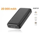 ALIGATOR PB2000 POWERBANK 20.000 mAh FEKETE