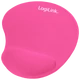 LOGILINK ID0027P ZSELÉS CSUKLÓTÁMASZOS EGÉRPAD PINK