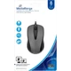 MEDIARANGE 3 GOMBOS VEZETÉKES OPTIKAI EGÉR 1000DPI FEKETE-SZÜRKE MROS201