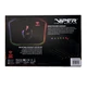 PATRIOT VIPER GAMING LED EGÉRPAD FEKETE