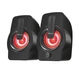 TRUST GEMI RGB USB 2.0 SZTEREÓ HANGSZÓRÓ 12W FEKETE