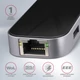 AXAGON HMC-6GL USB-C 3.2 GEN 1 SUPERSPEED 6in1 USB HUB GIGABIT LAN-PD 3.0 100W