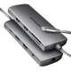 AXAGON HMC-8HLSA USB-C 3.2 GEN 1 SUPERSPEED 9in1 USB HUB GIGABIT LAN-PD 3.0 100W