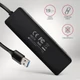 AXAGON HUE-C1A USB 3.2 GEN 1 HUB 4 PORT