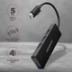 AXAGON HUE-G1C USB-C 3.2 GEN 1 SLIM HUB 4 PORT
