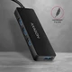 AXAGON HUE-G1C USB-C 3.2 GEN 1 SLIM HUB 4 PORT
